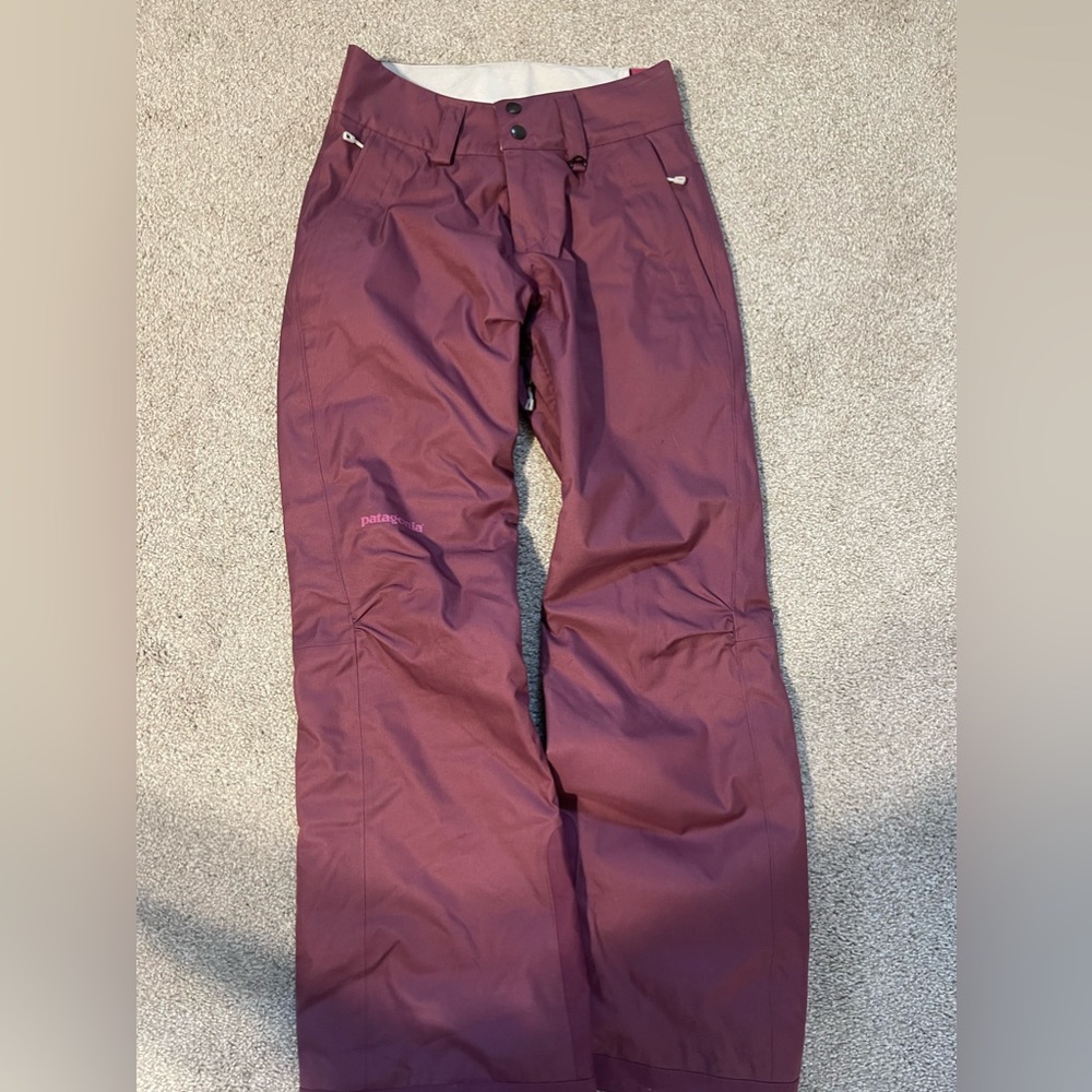 Women Patagonia snowboarding pants